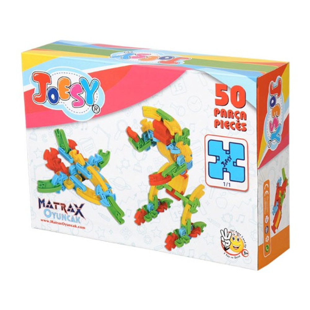 Matrax Oyuncak 50 Parça JOESY® - K. Kutuda Eğitici Oyuncak Fiyatı