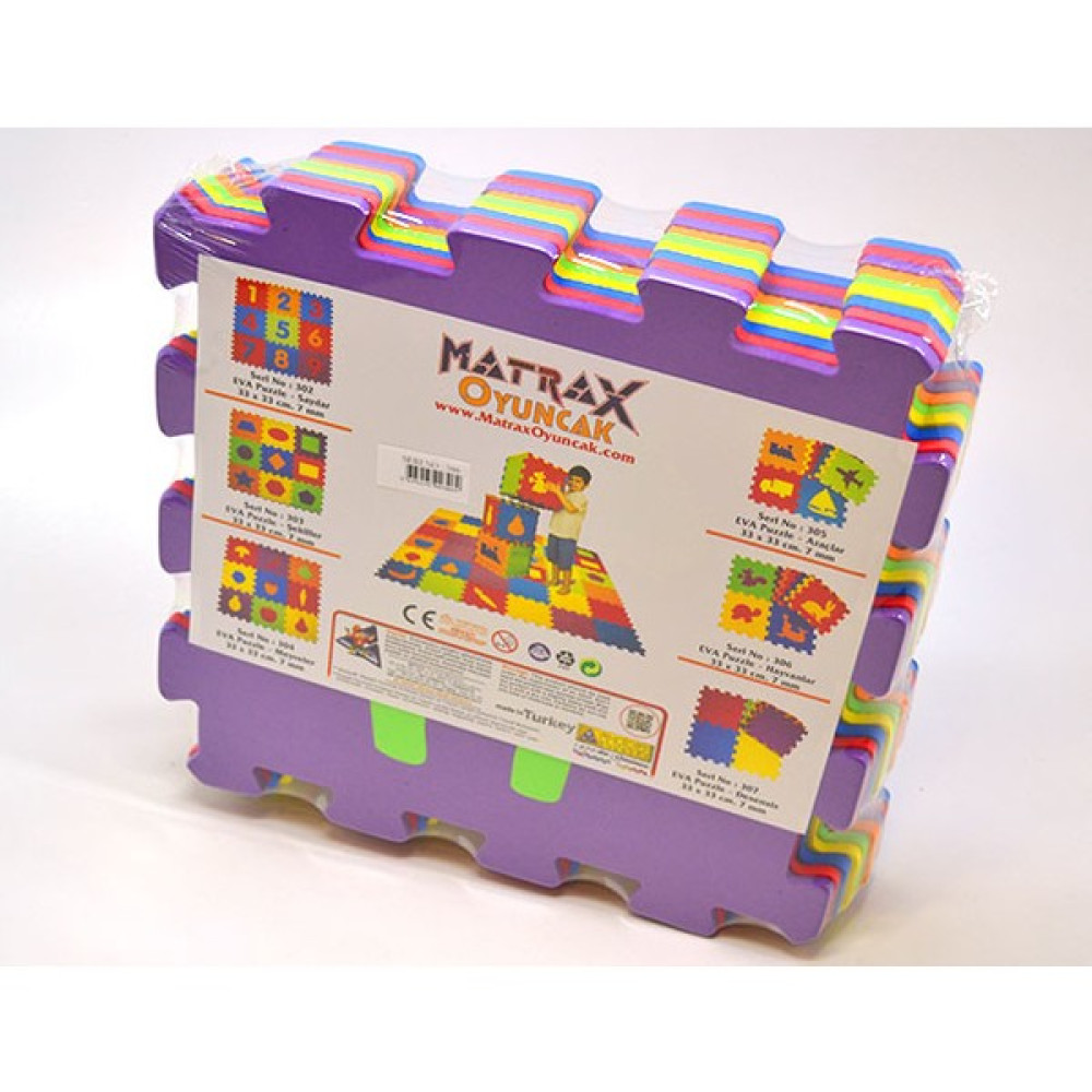 Matrax Oyuncak EVA PUZZLE|33x33cm.x 7 mm.| HAYVANLAR Oyuncak Fiyatı