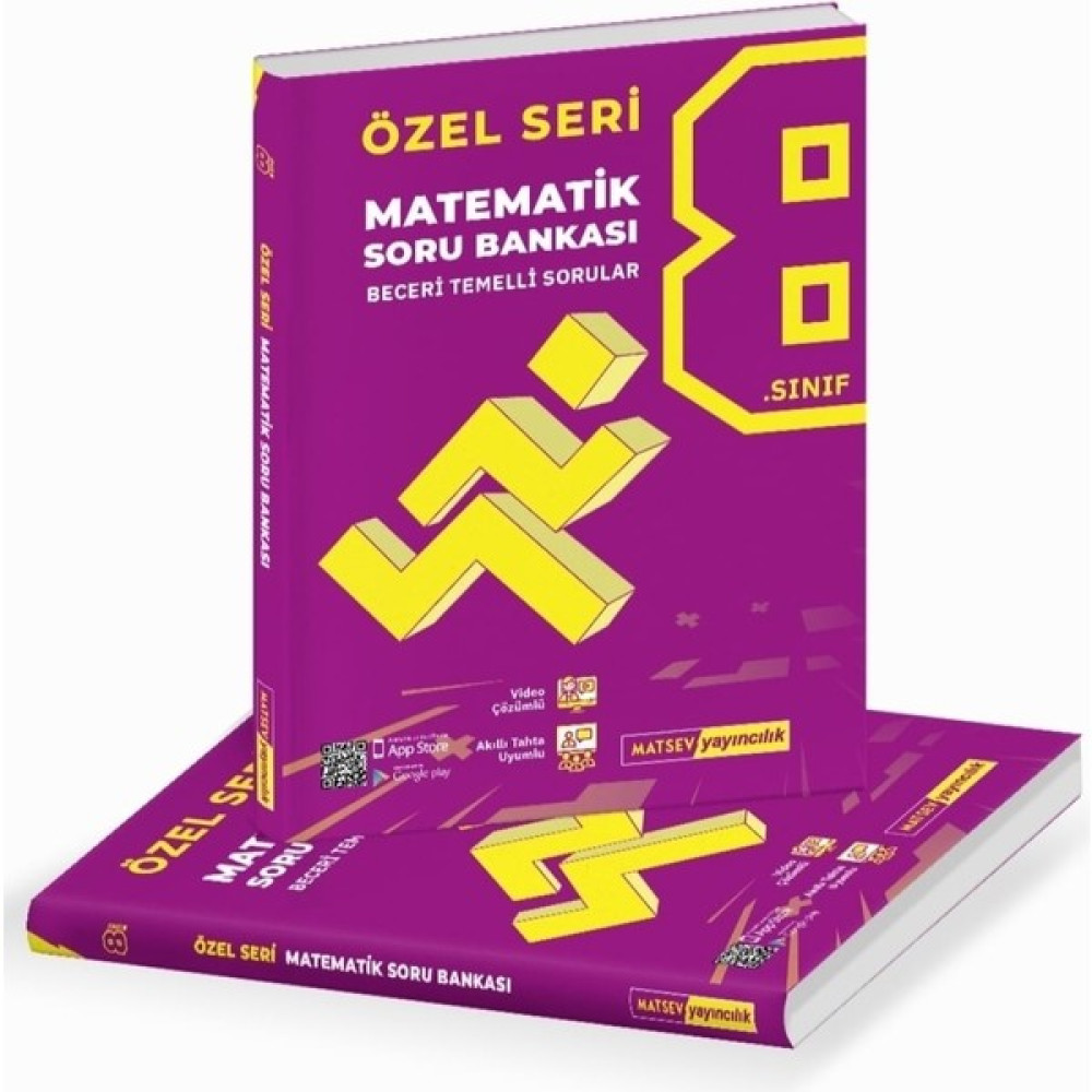 Matsev Yayıncılık 8. Sınıf Matematik Özel Seri Soru Bankası Ders Sınav Kitapları Fiyatı