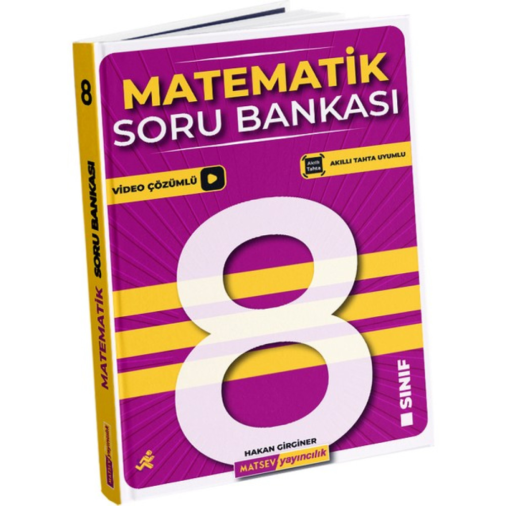 Matsev Yayıncılık 8. Sınıf Matematik Soru Bankası (2023-2024) Matematik Fiyatı
