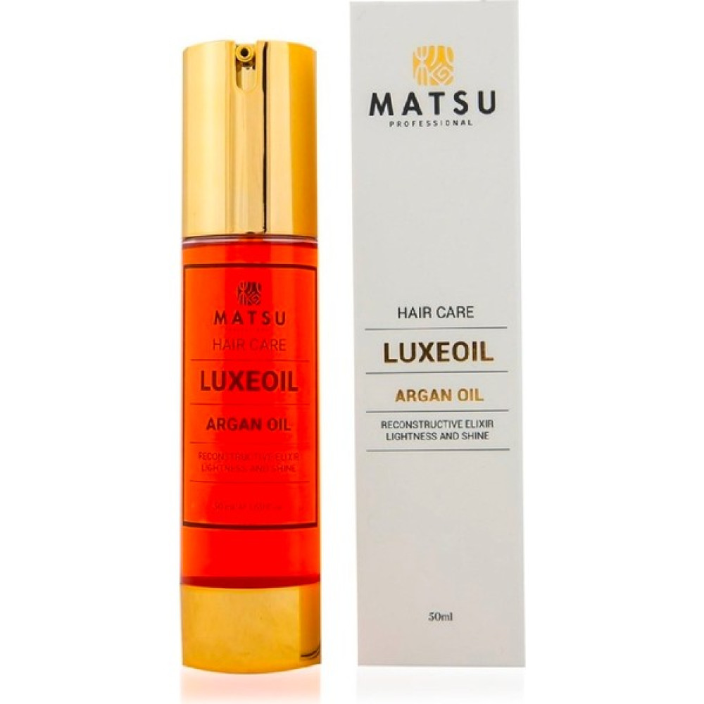 Matsu Luxeoil Argan Saç Bakım Yağı 50ML Şampuan ve Saç Kremi Fiyatı