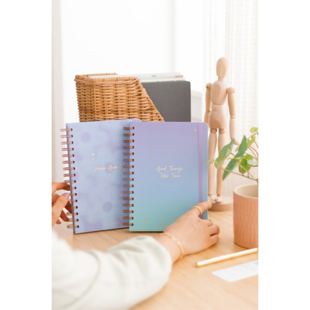 Matt Notebook A5 15X21 cm Spiralli Lastikli 2'li Tarihsiz Not Defteri Seti 1 Kareli 1 Çizgili Defter Fiyatı