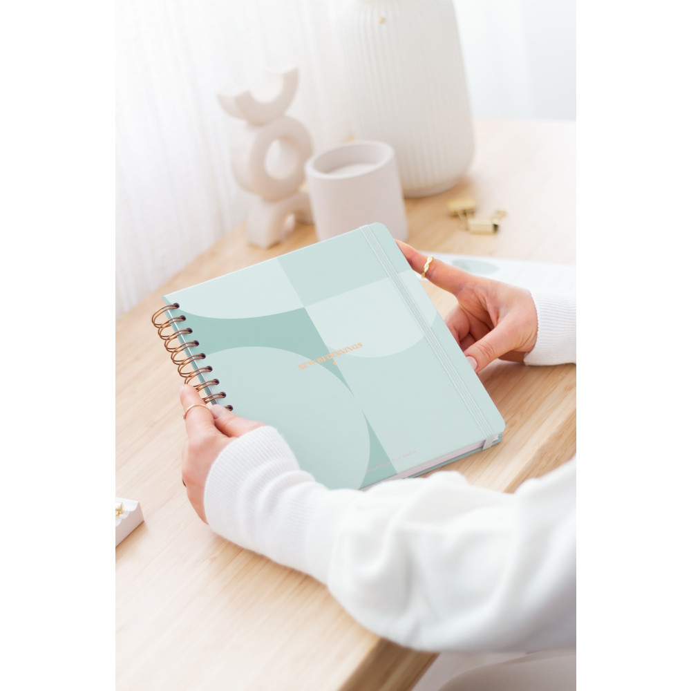 Matt Notebook Süresiz Planlayıcı Kare Ajanda Yeşil Ajanda Fiyatı