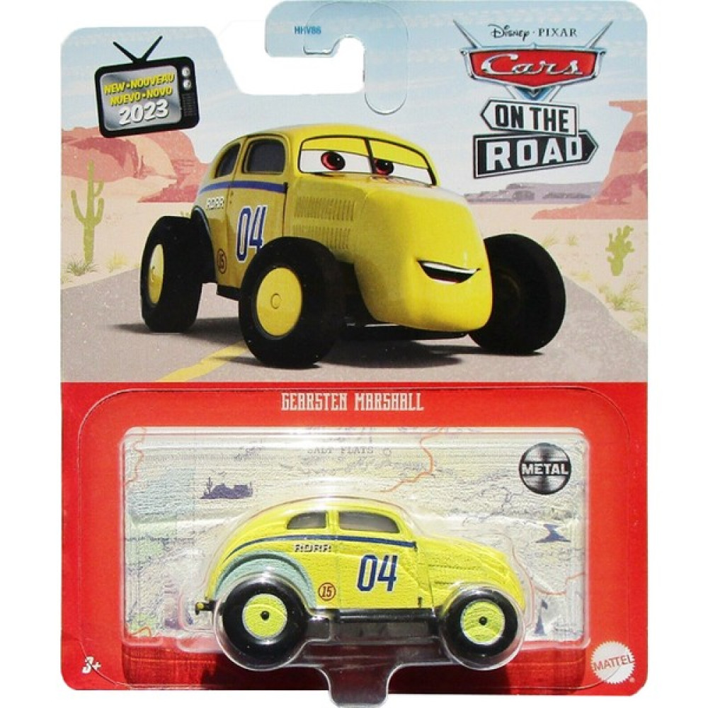 Mattel Disney Cars 3 Tekli Karakter Araçlar Gearsten Marshall HKY32 Oyuncak Araç Fiyatı