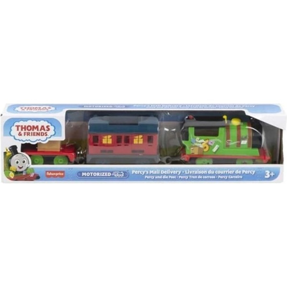 Mattel HFX97/HMK04 Fisher-Price Thomas ve Arkadaşları Büyük Tekli Tren Percy's Maıl Delıver - Açık Gri Oyuncak Araç Fiyatı