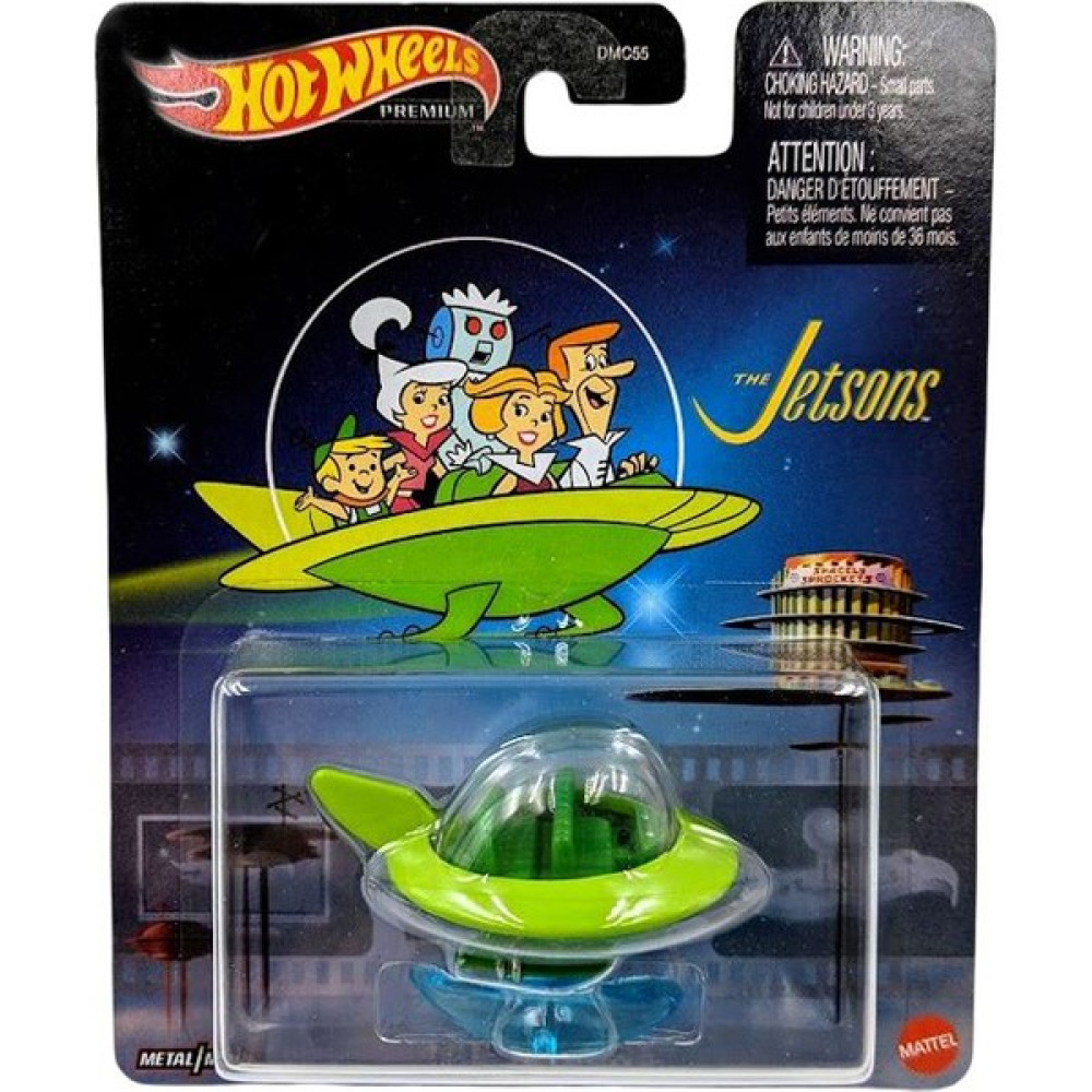 Mattel Hot Wheels Premium Gösteri Dünyası Araçları The Jetsons HKC26 Oyuncak Araç Fiyatı