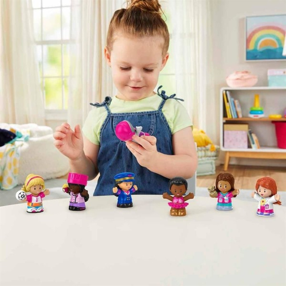 Mattel Little People Barbie ile Her Şey Mümkün Barbie Figürleri HCF58 Oyun Seti Fiyatı
