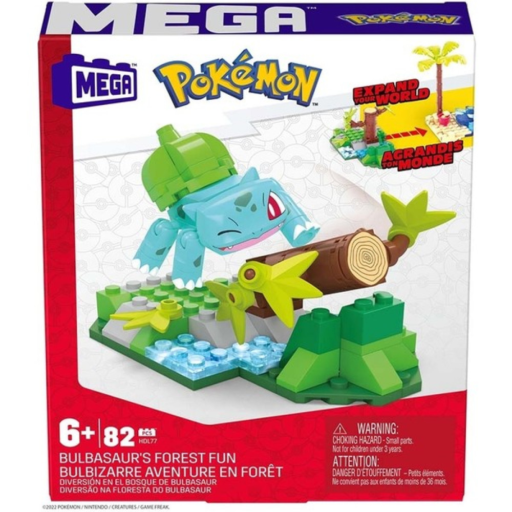 Mattel Mega Pokemon Bulbasaur'un Orman Yolu Oyun Seti - Renkli Oyuncak Fiyatı