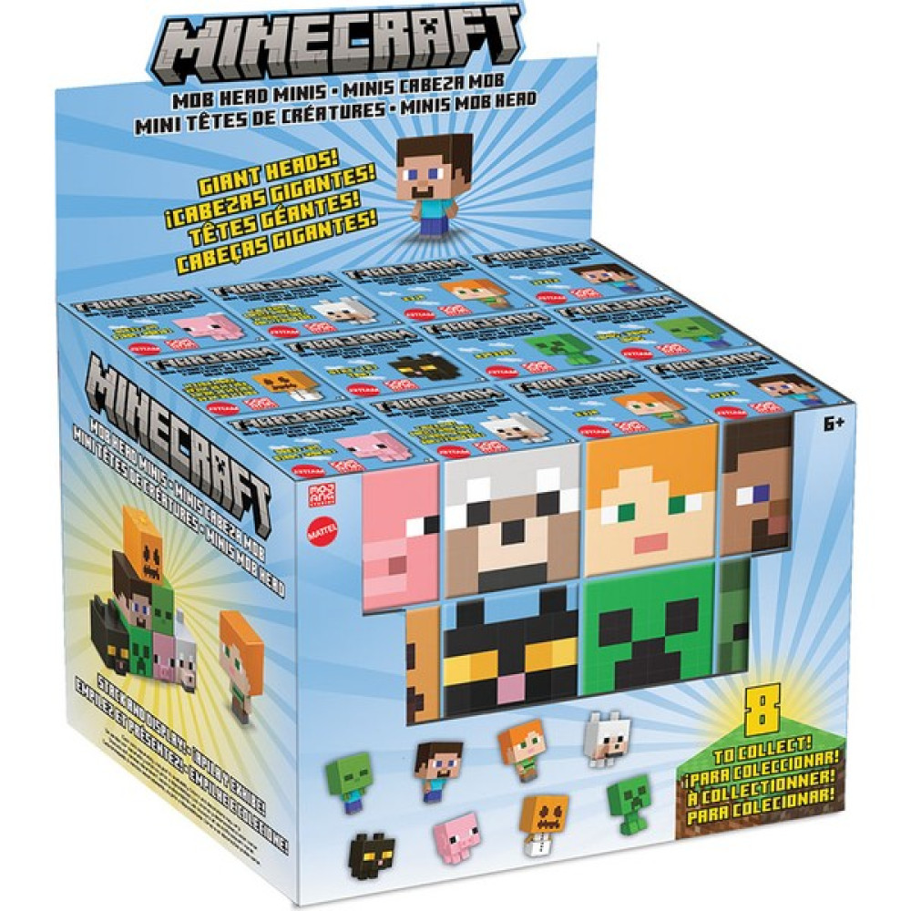 Mattel Minecraft Mini Figür Alex HDV64-HDV75 - 01-Mavi Oyuncak Fiyatı