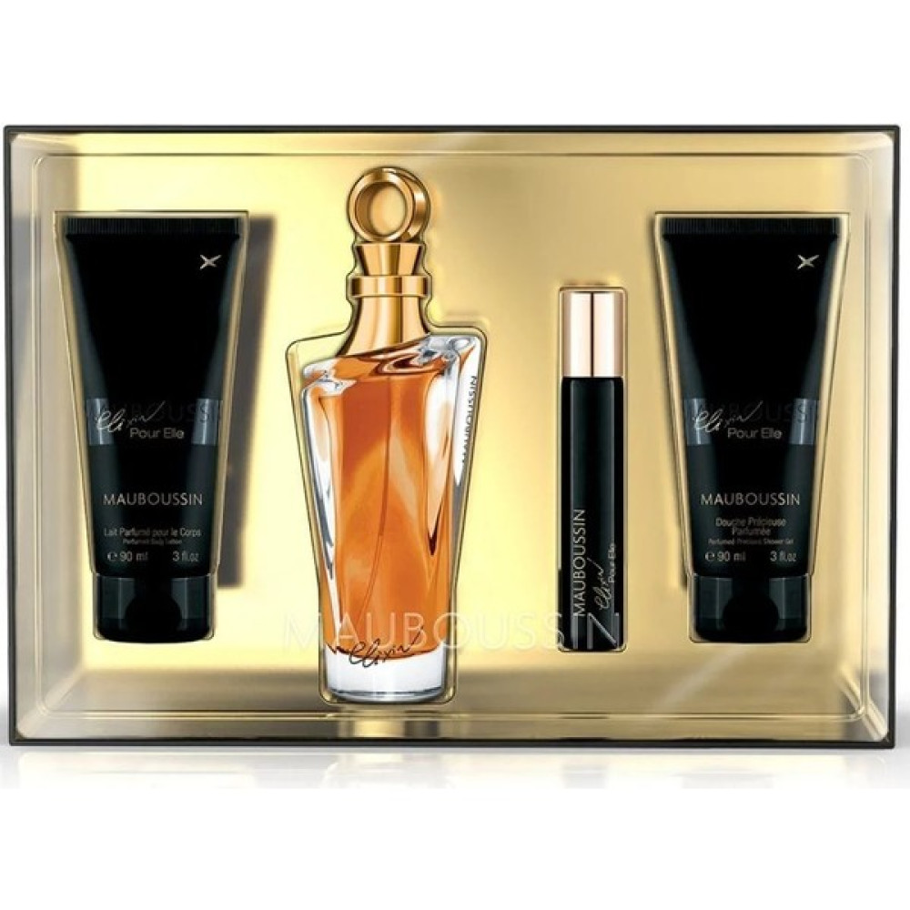Mauboussin Elixir Pour Elle Edp 100 Ml + Duş Jeli 90 Ml + Vücut Losyonu 90 Ml + Edp 20 Ml Erkek Parfümleri Fiyatı