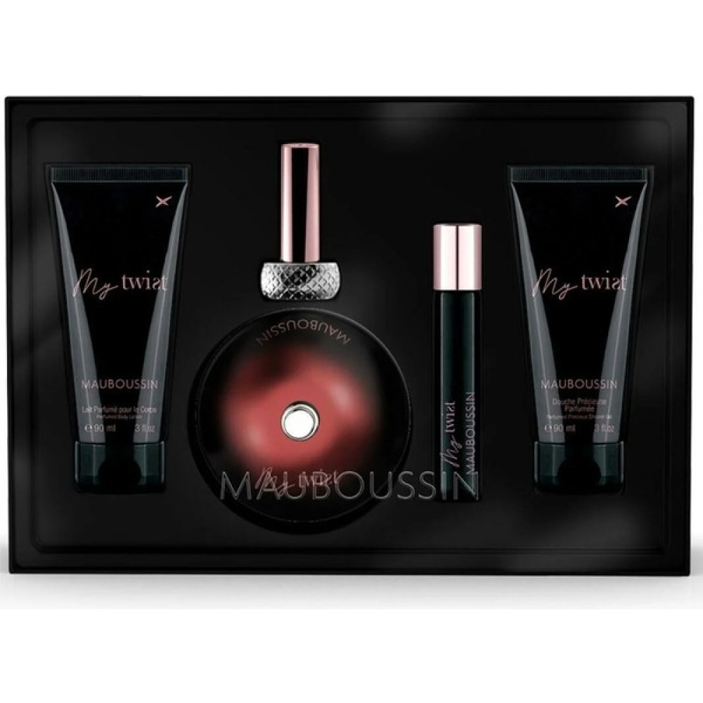 Mauboussin My Twist Edp 90 Ml + Duş Jeli 90 Ml + Vücut Losyonu 90 Ml + Edp 20 Ml Erkek Parfümleri Fiyatı