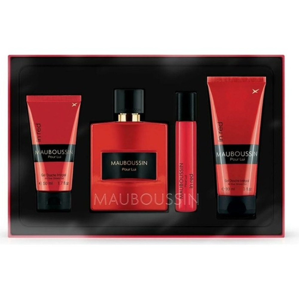 Mauboussin Pour Lui In Red Edp 100 Ml + Duş Jeli 90 Ml + Duş Jeli 50 Ml + Edp 20 Ml Erkek Parfümleri Fiyatı