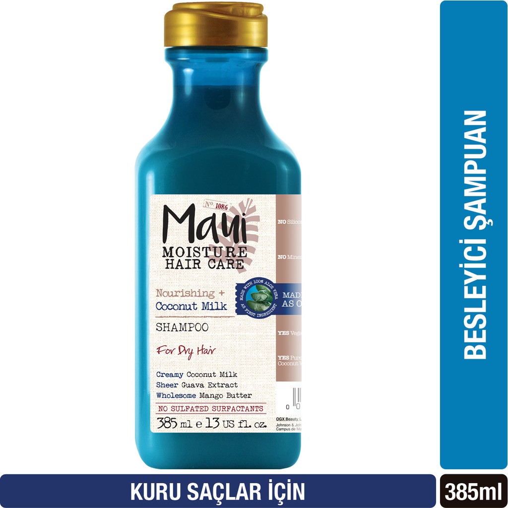 Maui Coconut Milk Şampuan 385 Ml Şampuan ve Saç Kremi Fiyatı