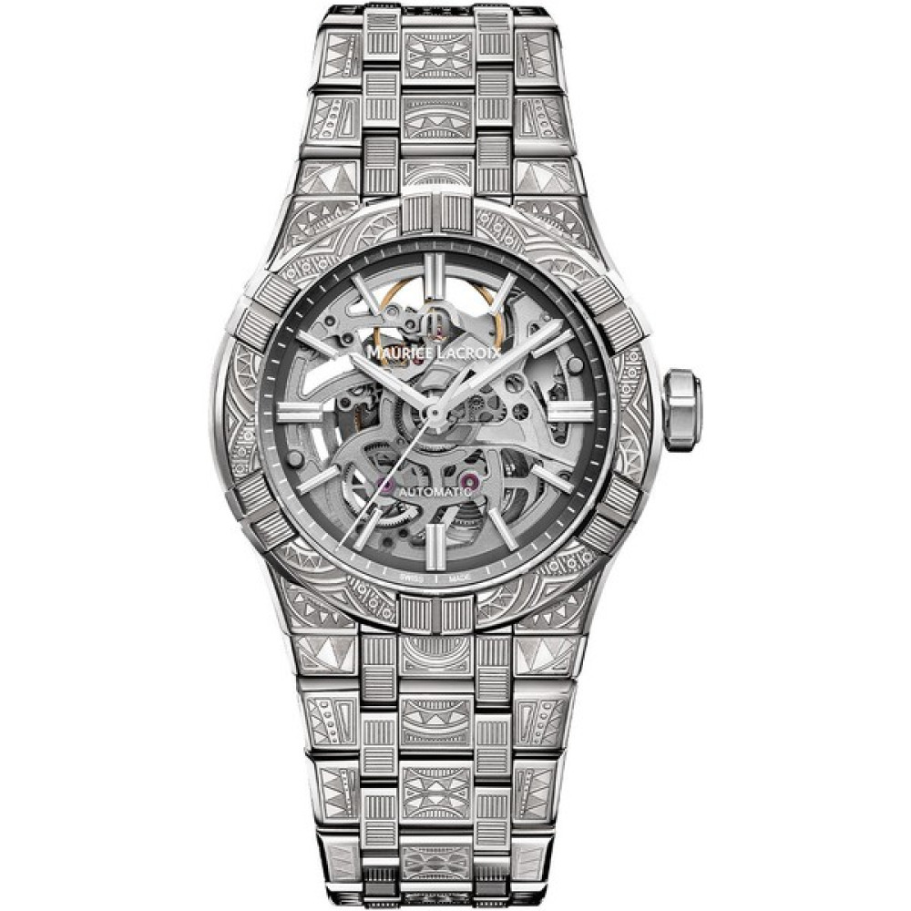 Maurice Lacroix ML-AI6007SS009030-1 Erkek Kol Saati - Metalik Gri Kol Saatleri Fiyatı
