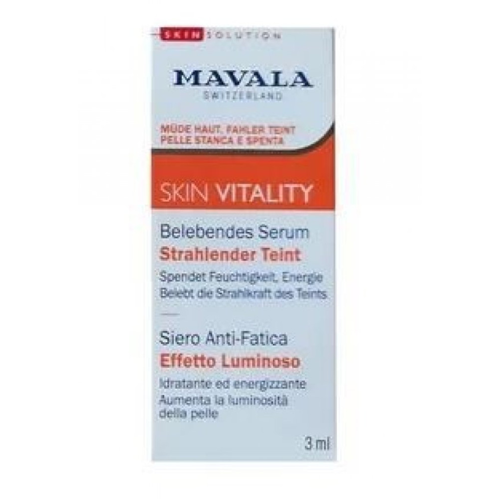 Mavala Skin Vitality Canlandirici Saglik Isiltisi Serumu 3 Ml Anti-Aging / Yaşlanma Karşıtı Fiyatı