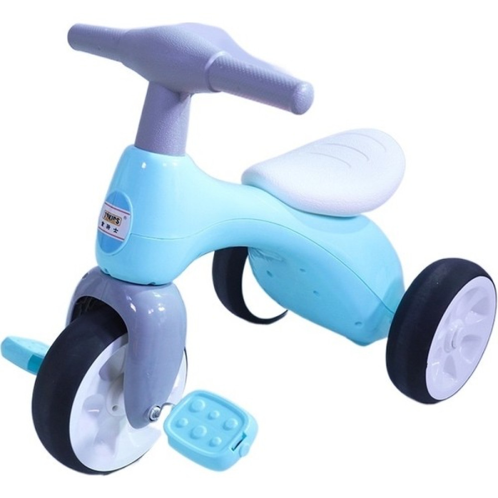 Mavco Çocuk Pedalı Üç Tekerlekli Erkek ve Kız Bebek Arabası (Yurt Dışından) - Açık Mavi Açık Hava, Deniz ve Spor Oyuncakları Fiyatı