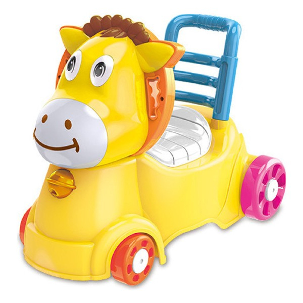 Mavco Pony Şekli Scooter Yürüteç (Yurt Dışından) - Sarı Açık Hava, Deniz ve Spor Oyuncakları Fiyatı