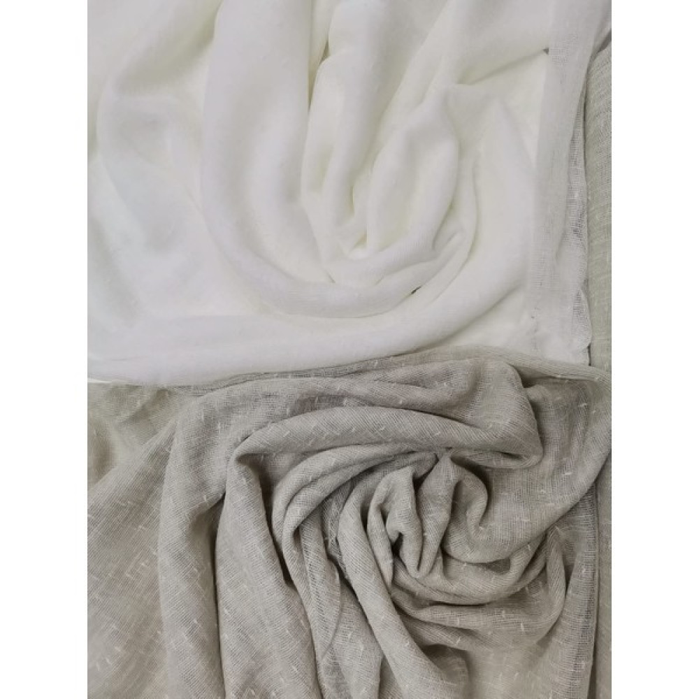 Mavel Dokulu Keten Tül Perde Vizon Renk - 250 x 260 cm Tül Perde Fiyatı