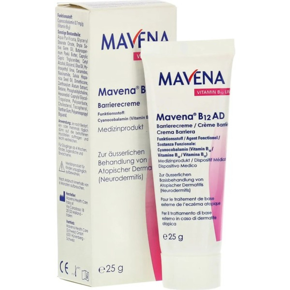 MAVENA B12 AD Bariyer Krem 25ML Nemlendiriciler Fiyatı