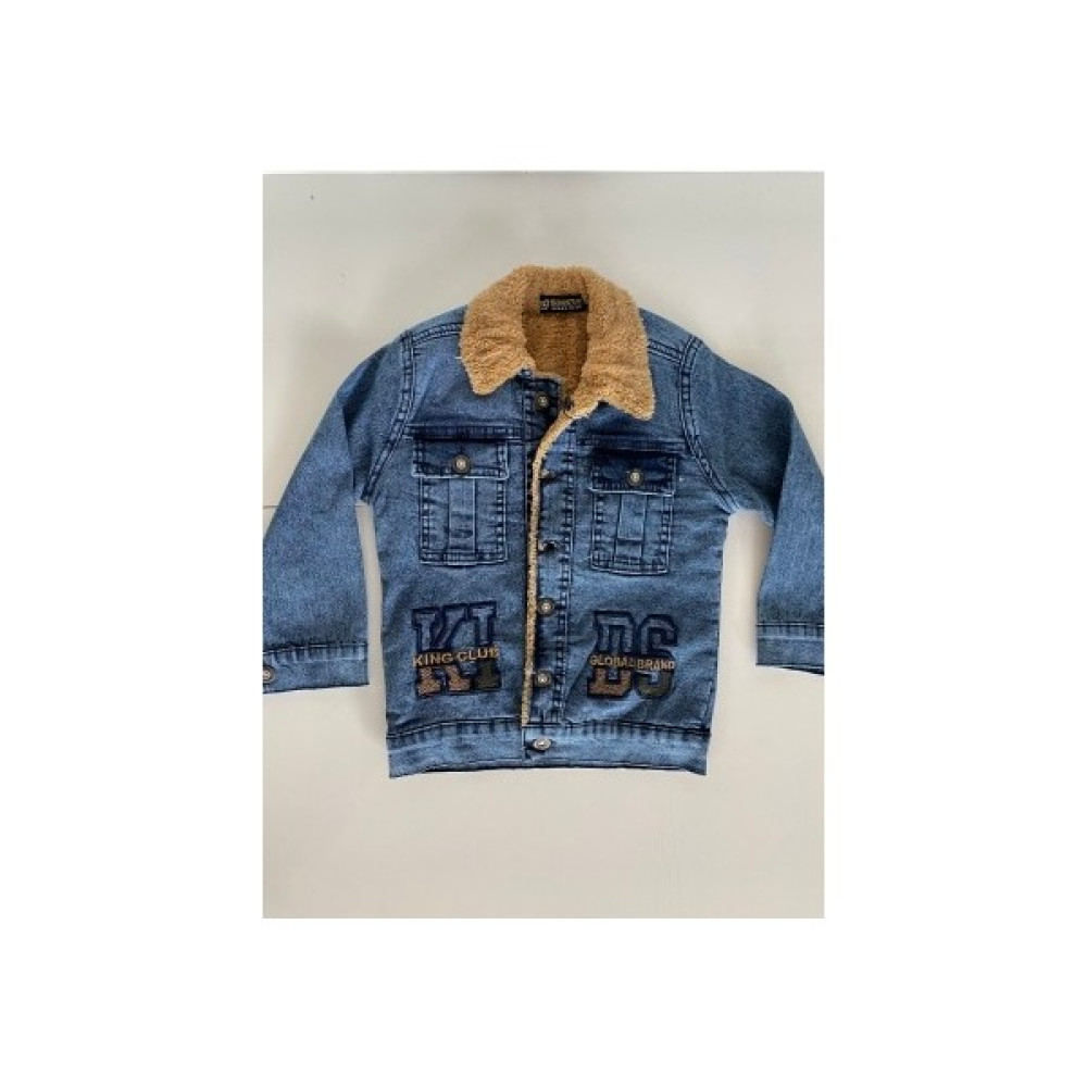 Mavera Erkek Çocuk Içi Peluş Jean Ceket Erkek Çocuk Mont Fiyatı