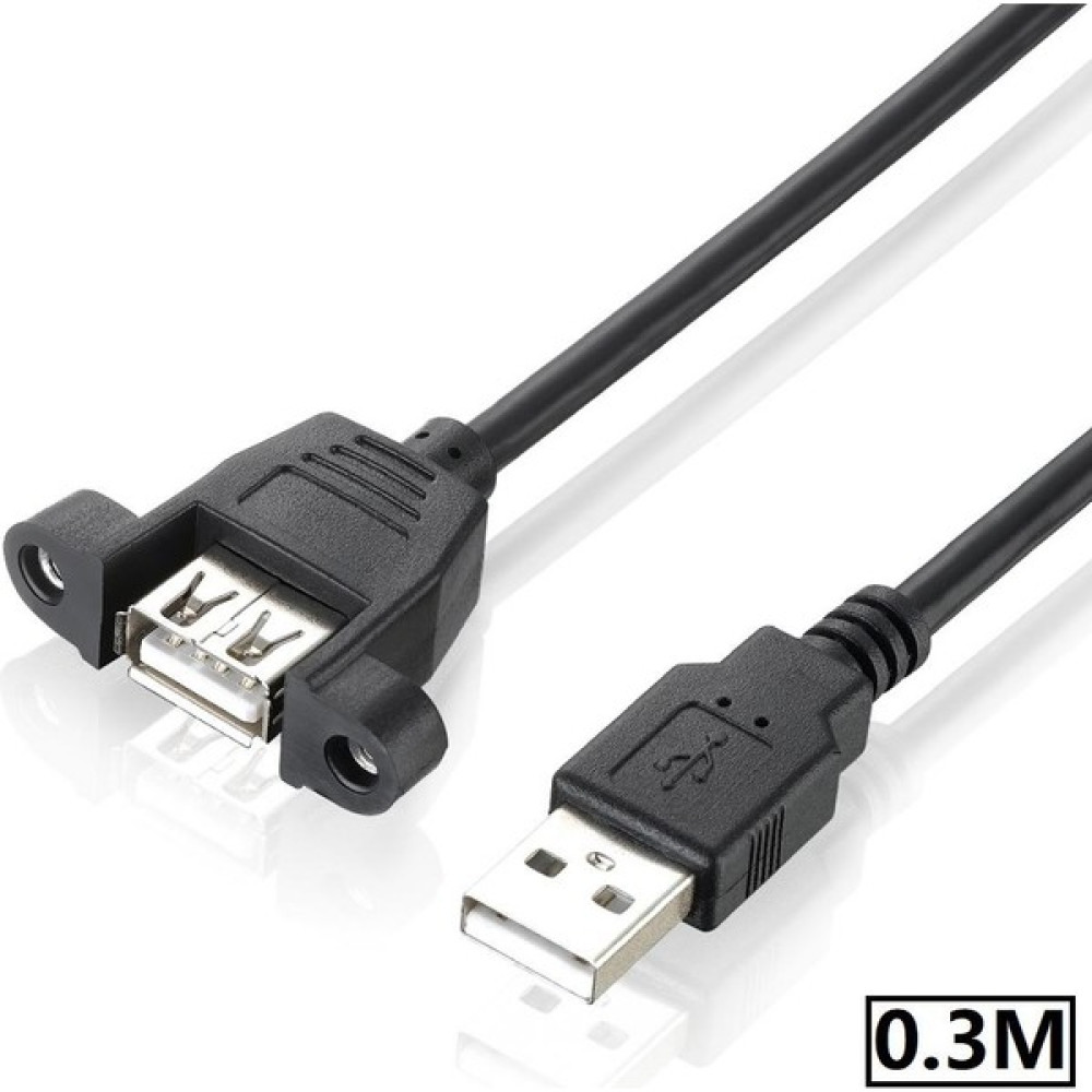 Mavi Ay Bilişim 0.30 cm USB 2.0 Dişi Erkek Panel Montaj Uzatma Kablosu USB Panel Tipi Kablo Seri & Paralel Kablo Fiyatı