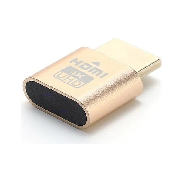 Mavi Ay Bilişim HDMI 4K UHD Dummy Plug Minning Bitcoin Sanal Monitör Ekran Kartı Emülatörü Bilgisayar Çevirici ve Adaptörü Fiyatı