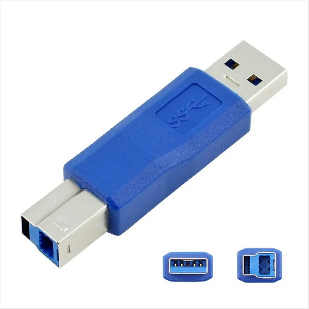 Mavi Ay Bilişim USB 3.0 Erkek To USB B Çevirici Dönüştürücü Konnektör Bilgisayar Çevirici ve Adaptörü Fiyatı