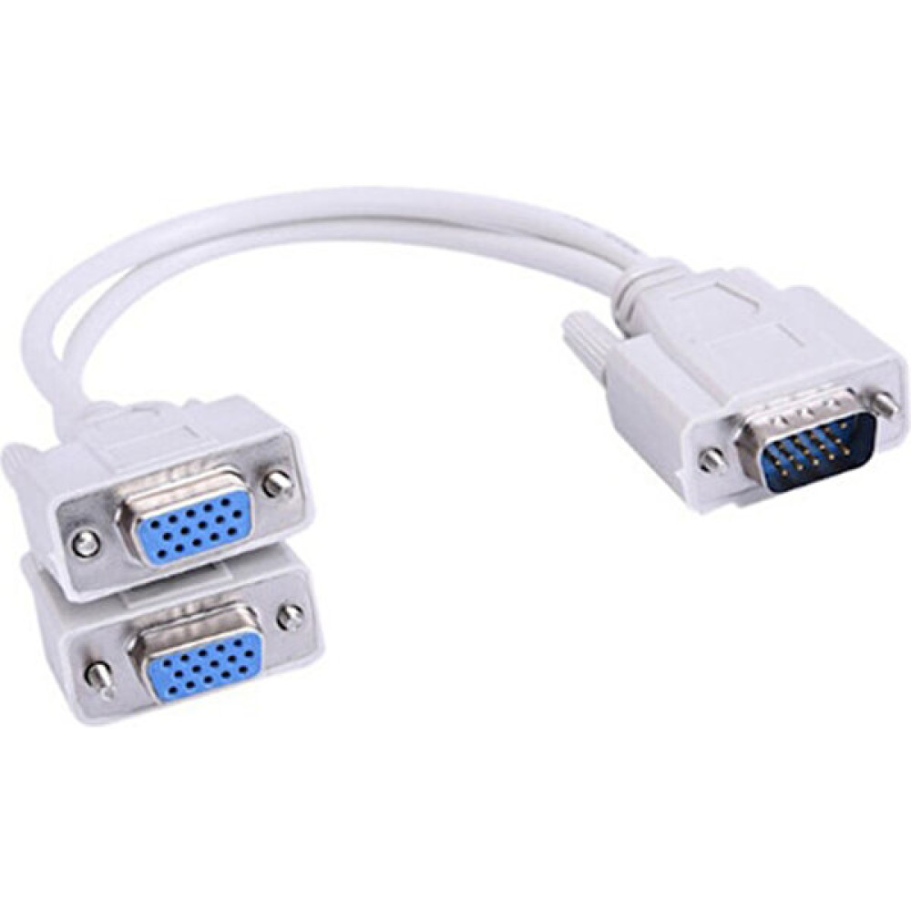 Mavi Ay Bilişim VGA Y Kablo Çoğaltici Çoklayici Splitter Hub Seri & Paralel Kablo Fiyatı