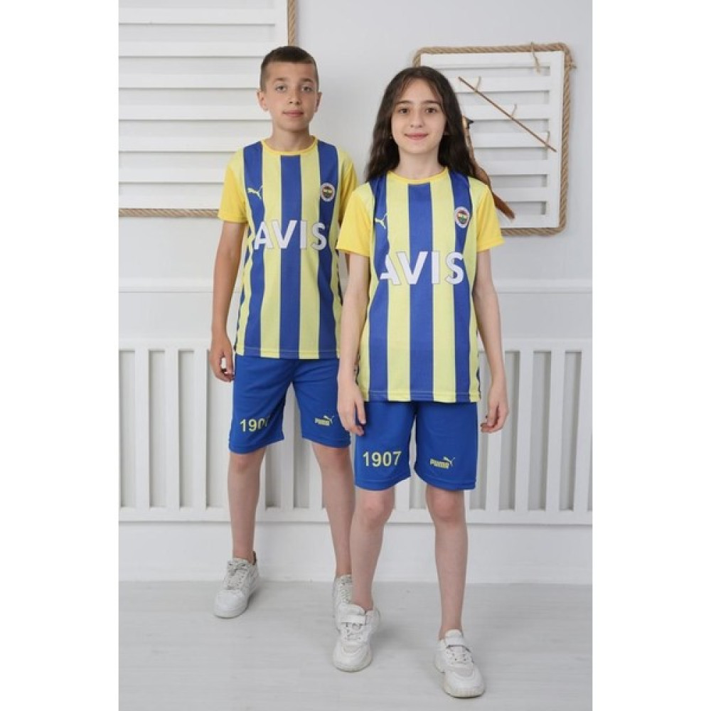 Mavi Boncuk Kids Fenerbahçe Forma Çocuk Takım Erkek Çocuk Giyim Takımı Fiyatı