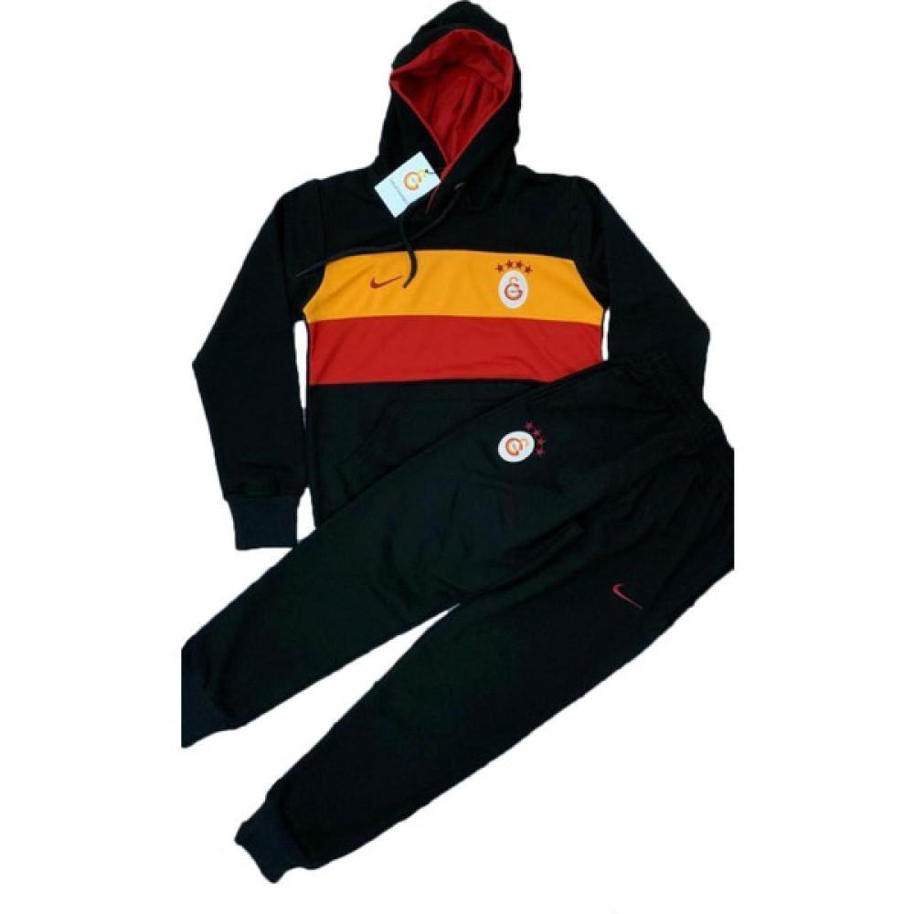 Mavi Boncuk Kids Galatasaray Siyah Kapşonlu Alt Üst Sweat Takım Erkek Çocuk Giyim Takımı Fiyatı