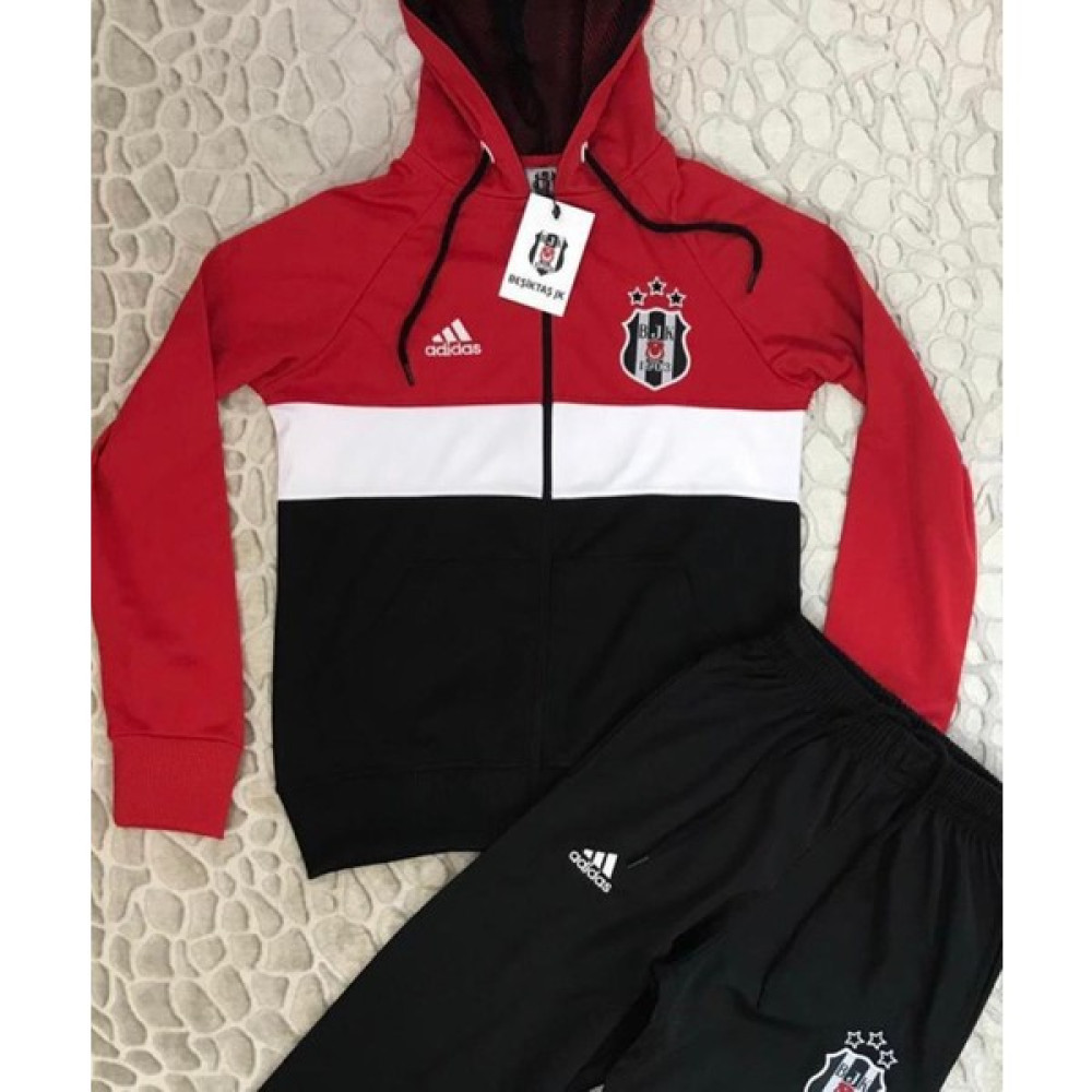 Mavi Boncuk Kids Taraftar Beşiktaş Fermuarlı Kapşonlu Eşofman Takımı 5-16 Yaş Erkek Eşofman Fiyatı