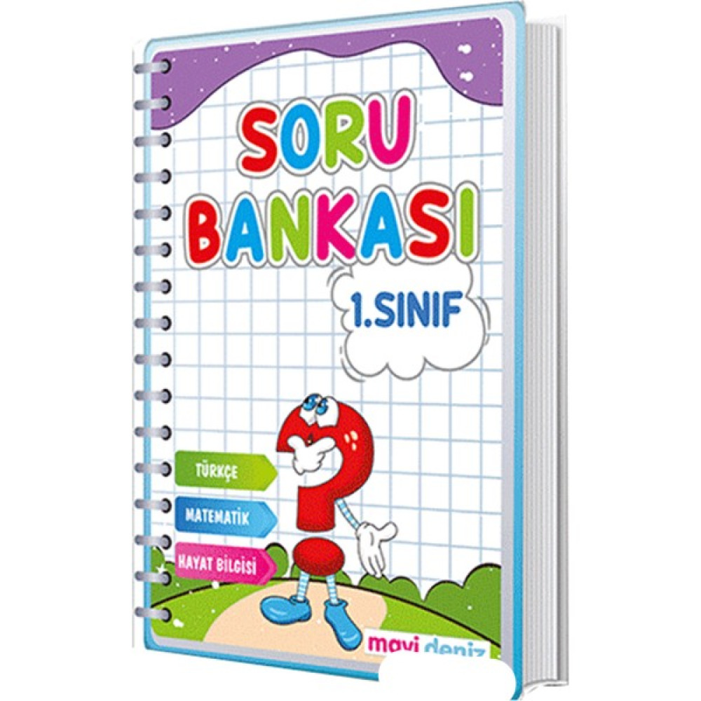 Mavi Deniz Yayınları 1. Sınıf Soru Bankası Mavi Deniz 2021 Basım -A. Cem Keçe Tüm Dersler Fiyatı