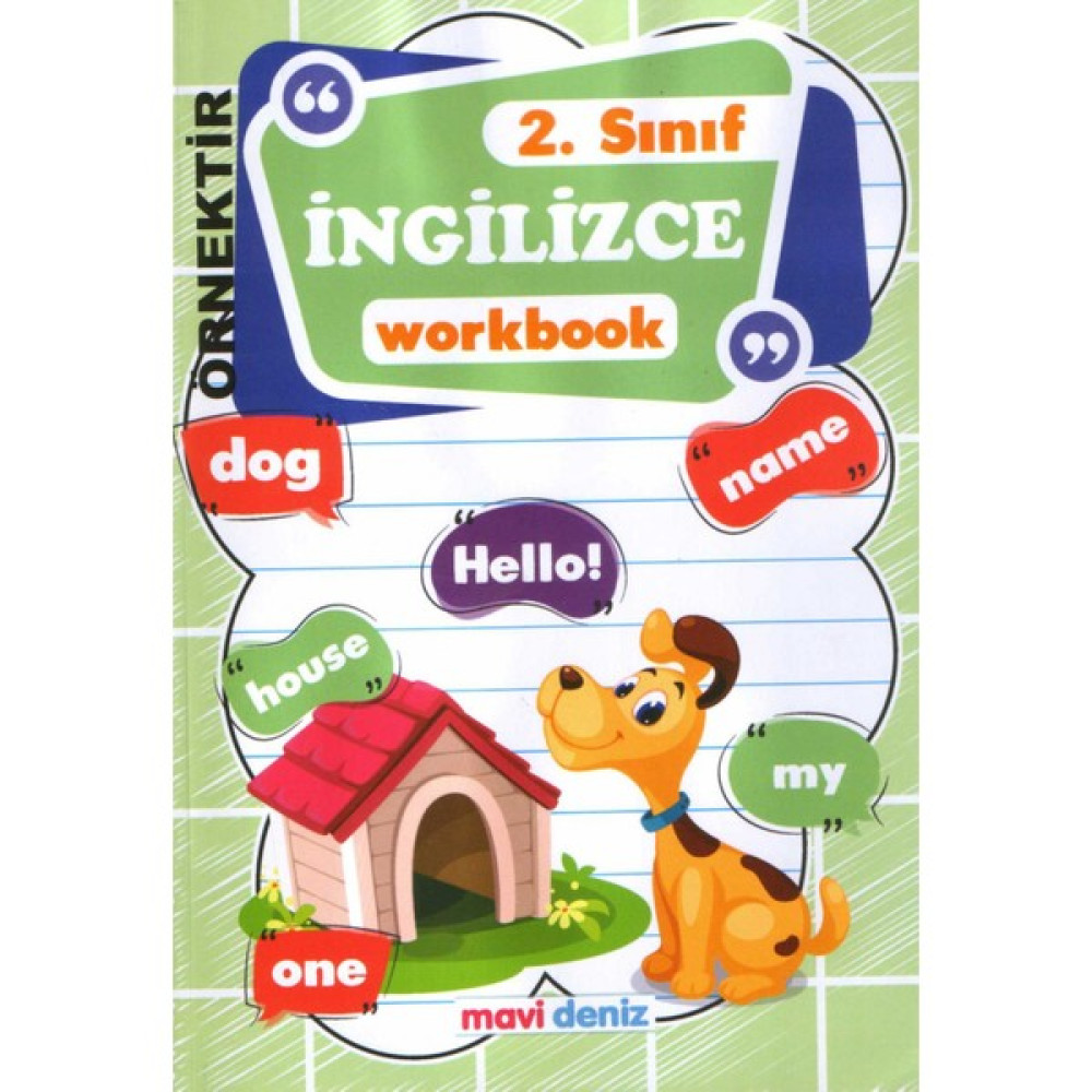 Mavi Deniz Yayınları 2. Sınıf İngilizce Workbook Tüm Dersler Fiyatı