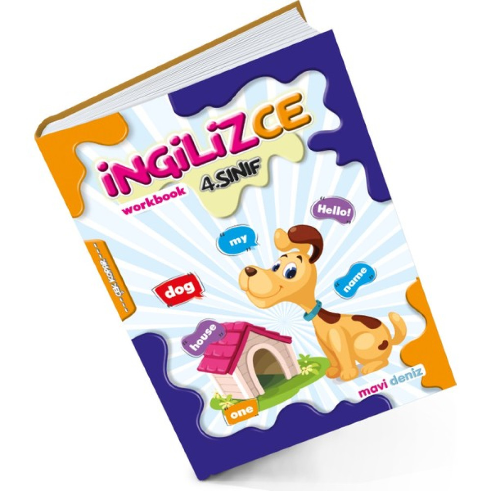 Mavi Deniz Yayınları 2024 4. Sınıf Ingilizce Workbook Kaynak Kitapları Fiyatı