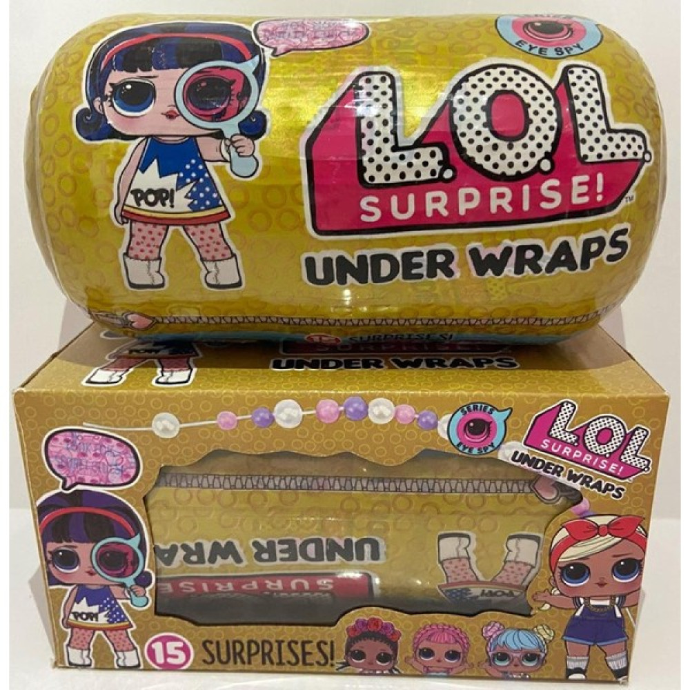 Mavi Düşler Lol Renkli Kapsül Sürprise Under Wraps Lol Bebek - 116-Gold Oyuncak Fiyatı