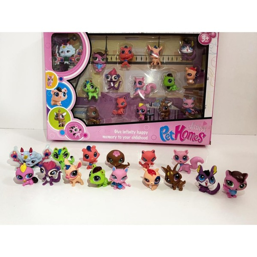 Mavi Düşler Minişler Ailesi 15 Parça Minişler - Littlest Pet Homes Minişler - Petshops Ailesi - 17 Pembe Oyuncak Fiyatı