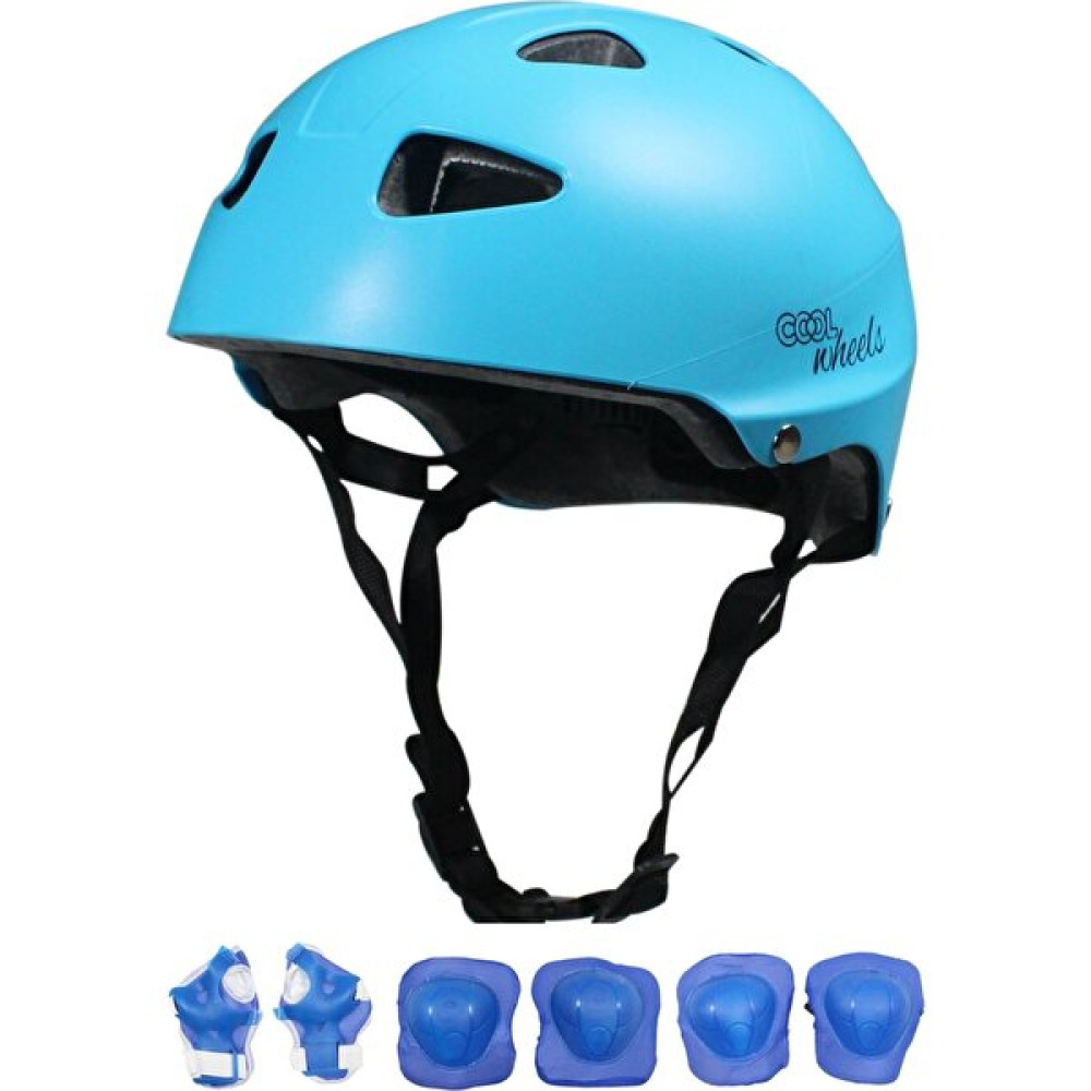 Mavi Erkek Çocuk Kaskı Spor Koruyucu Kask Dizlik Dirseklik Donanım Seti Kaykay Bisiklet Scooter Paten Için Ayarlanabilir Boyut - Renkli Açık Hava, Deniz ve Spor Oyuncakları Fiyatı
