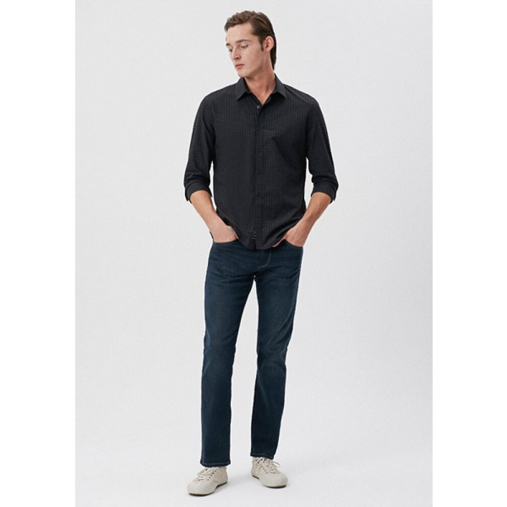 Mavi Erkek Hunter Puslu Mavi Jet Black Jean Pantolon 0020231891 Erkek Jeans / Kot Pantolon Fiyatı