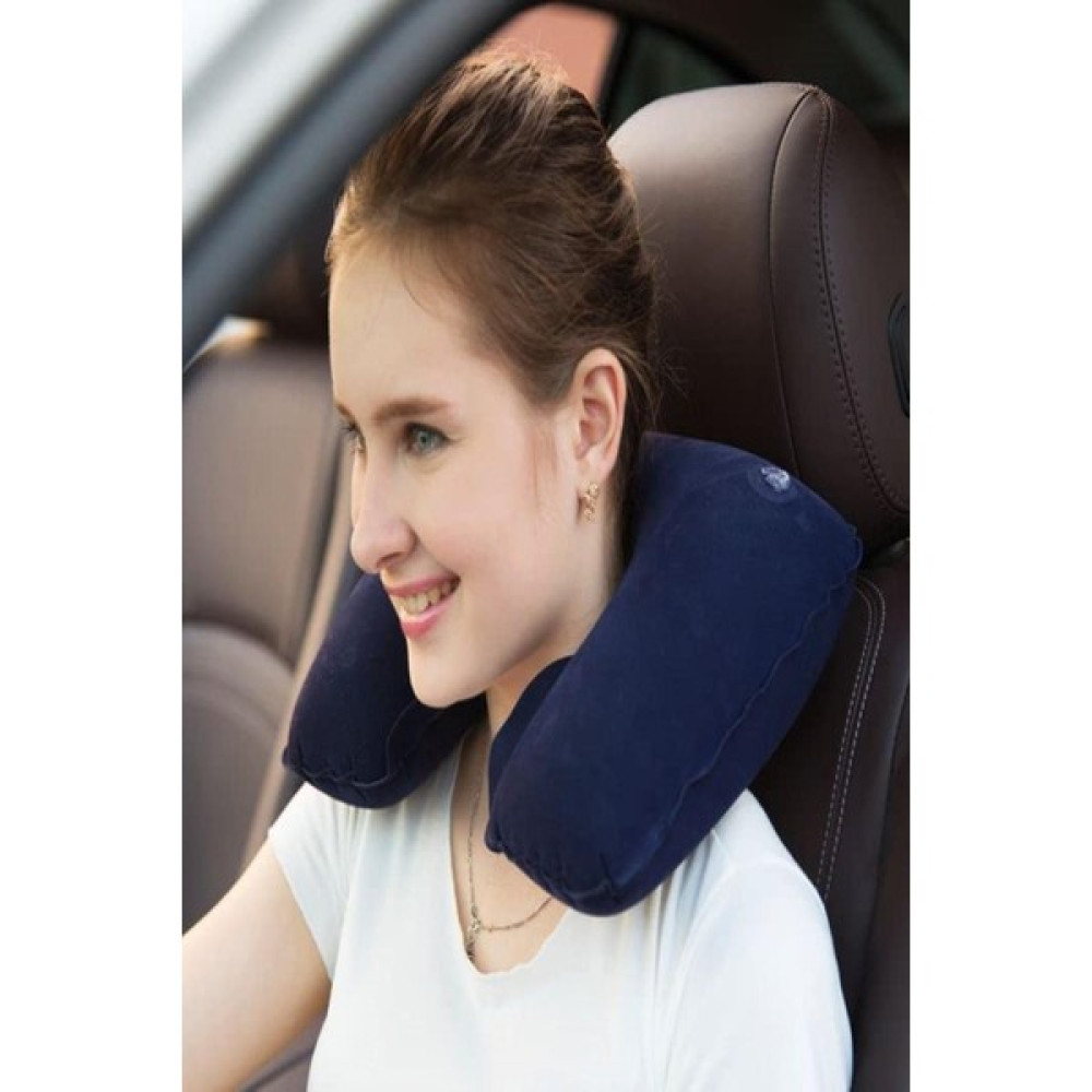 Mavi Havalı Boyun Yastığı Seyahat Tip Boyun Yastığı Minder Boyunluk Bebek Seyahat Yastığı Oto Boyaları Fiyatı