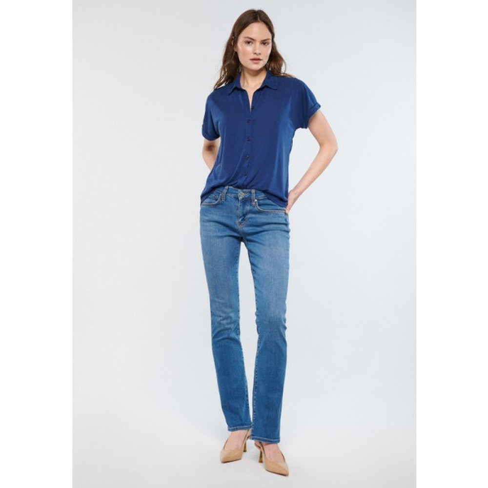 Mavi Kadın Mona Puslu Mavi Gold Premium Jean Pantolon 1049784195 Erkek Jeans / Kot Pantolon Fiyatı