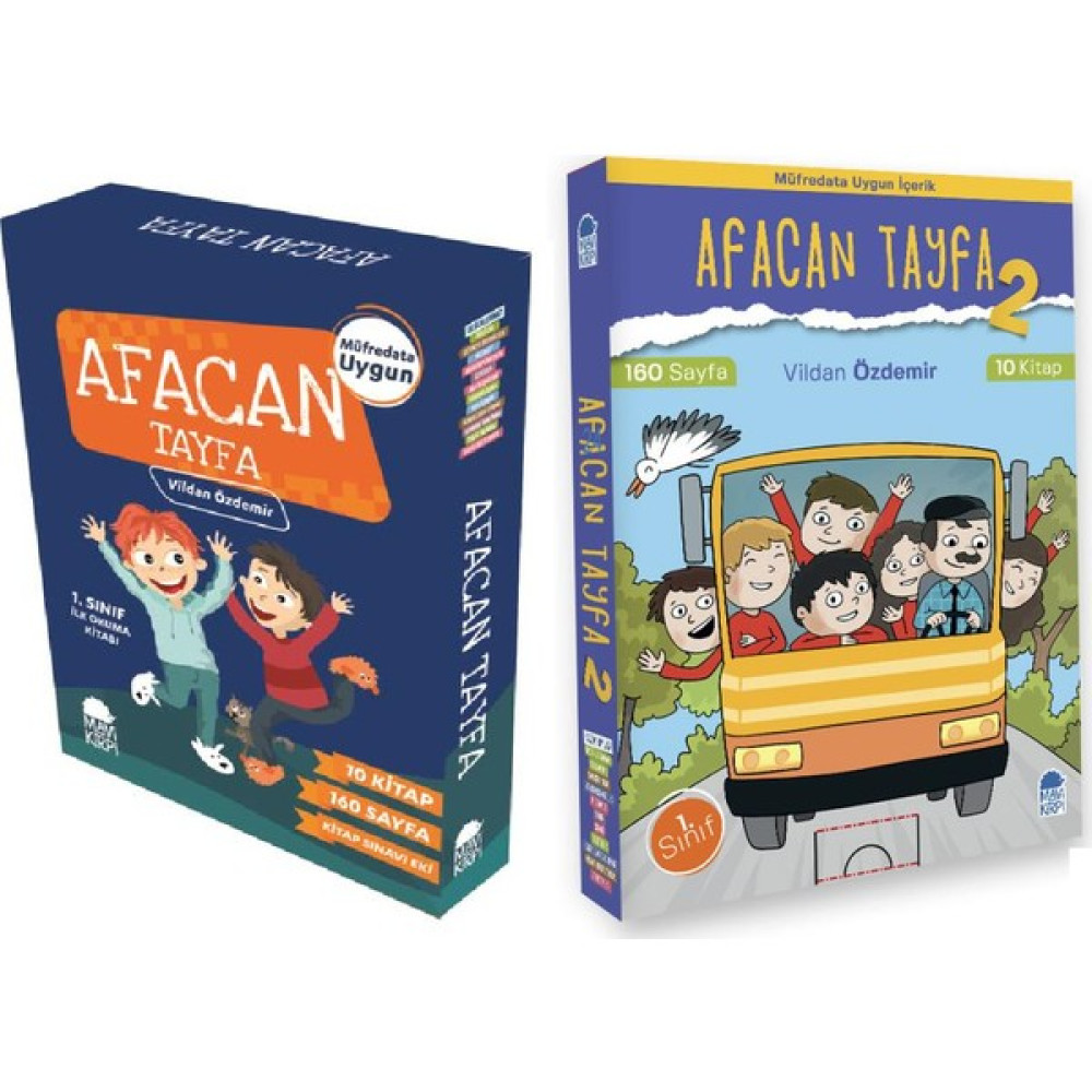 Mavi Kirpi Yayınları 1. Sınıf Okuma Kitapları Ilk Okuma Afacan Tayfa 2 Set Bir Arada 20 Kitap Set Kutulu (Kitap Sınavı Ekleriyle) Çocuk Öykü Fiyatı