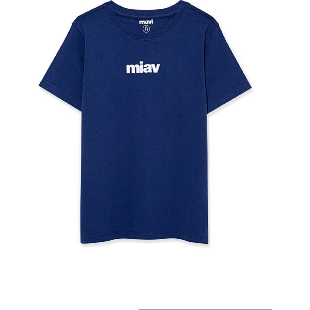 Mavi Miav Baskılı Lacivert Tişört 6633270722 Erkek Çocuk T-shirt Fiyatı