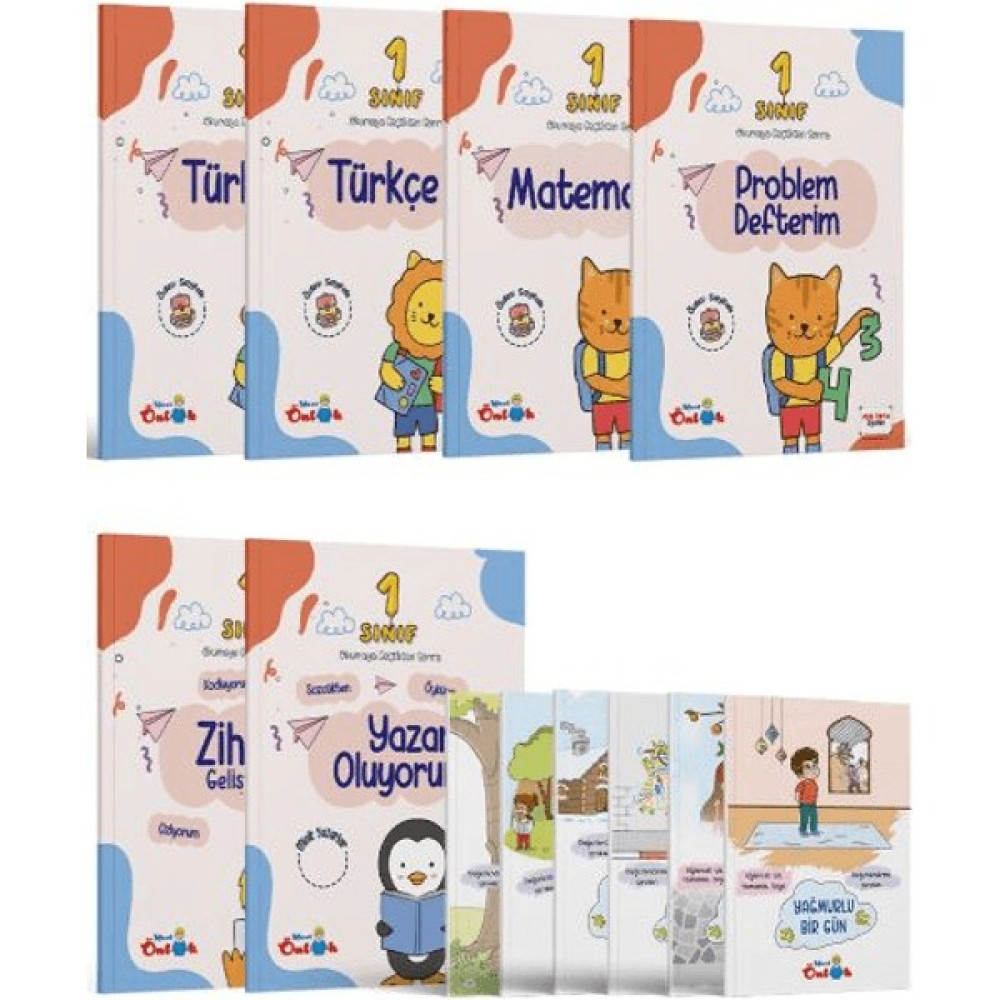 Mavi Önlük Yayınları Etkinlik Seti 1 İkinci Dönem (12 Kitap) Tüm Dersler Fiyatı