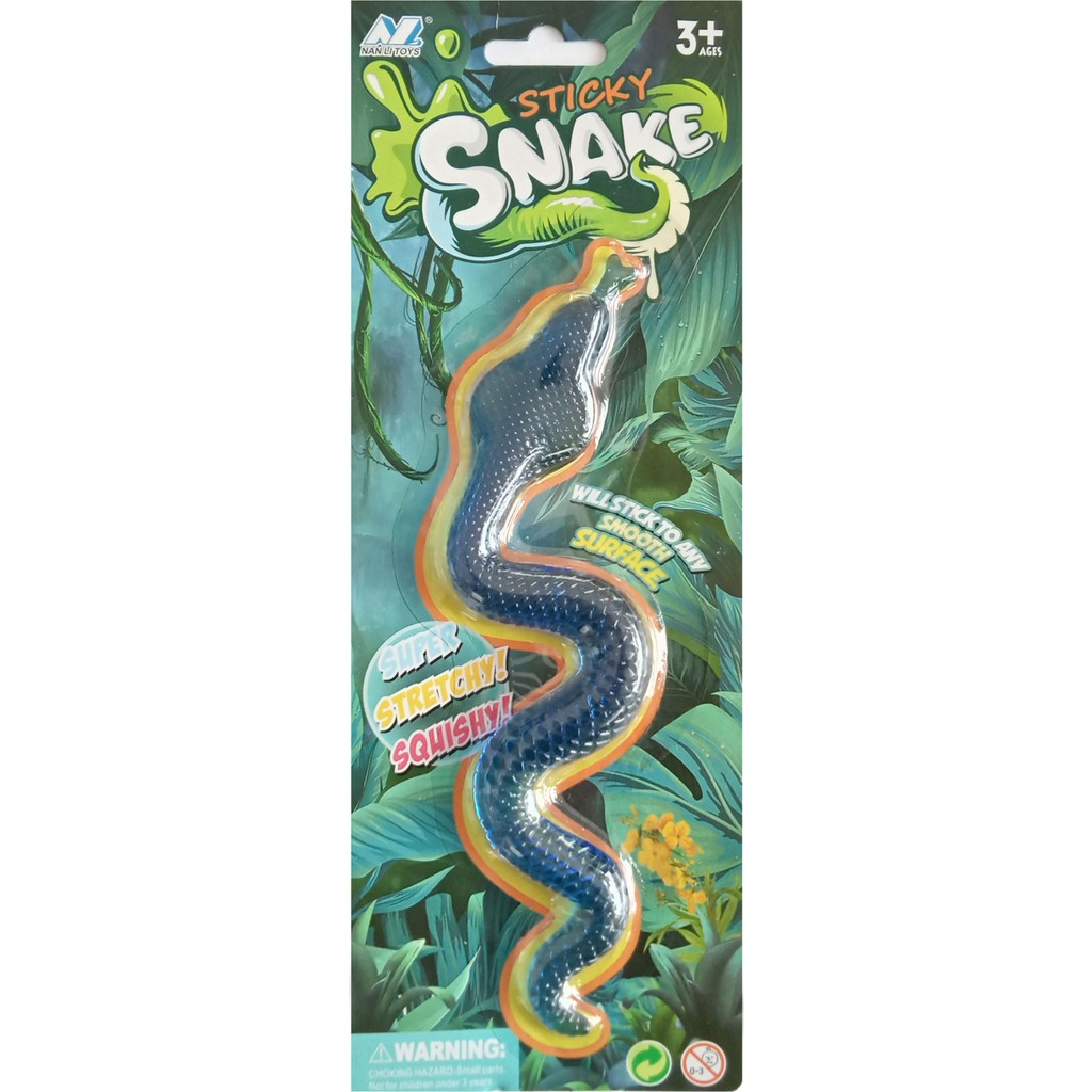 Mavi Renk Süper Uzayan ve Yapışan Oyuncak Yılan Squishy Oyuncak - Esnek Anne Bebek Oyuncak Fiyatı