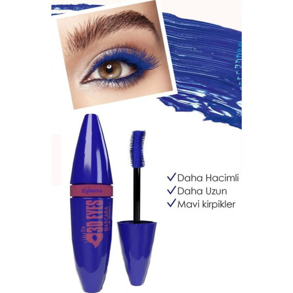 Mavi Rimel 3D Eyes Maskara Blue Rimeller / Maskaralar Fiyatı