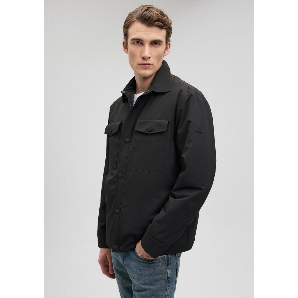 Mavi Siyah CEKET0110302-900 Erkek Ceket Oversize Kesim Tencel Karışımlı Kumaşla Şık Tasarım Erkek Ceket Fiyatı