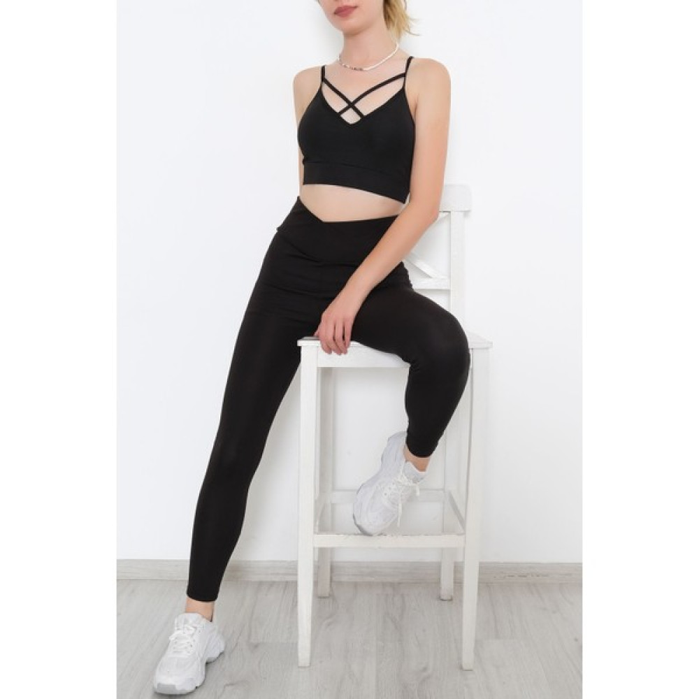 Mavi Stil Askılı Spor Bustiyer Siyah - 9022.125. Bluz Fiyatı