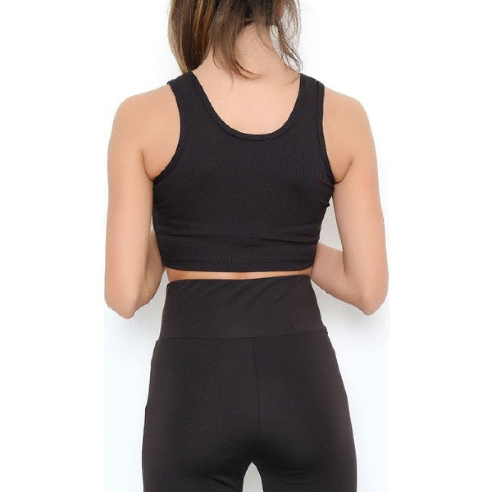 Mavi Stil Fitilli Büstiyer Siyah - 9035.125. Bluz Fiyatı