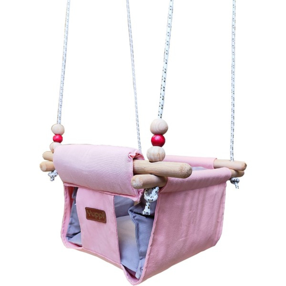 Mavi Trend Ahşap Salıncak Bebek ve Çocuk Salıncağı Hamak Beşik Pembe Açık Mavi Model - Pembe - Mavi Bebek Oyuncakları Fiyatı