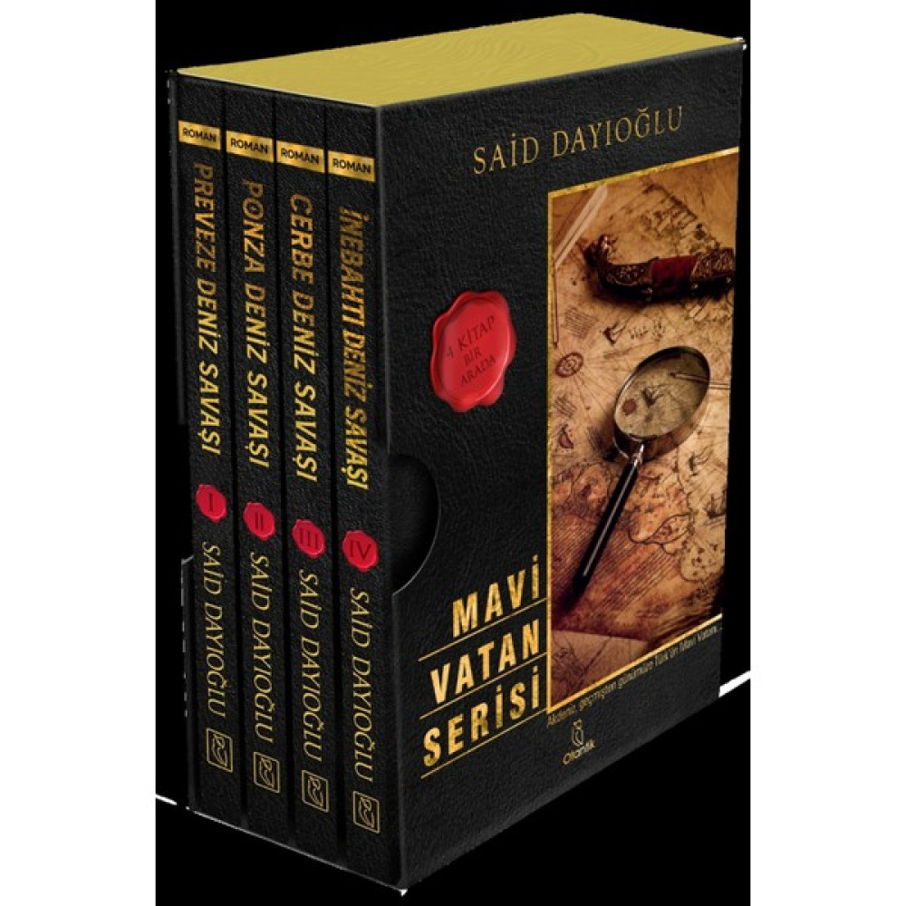 Mavi Vatan Serisi (4 Kitap Takım) - Said Dayıoğlu Roman Fiyatı